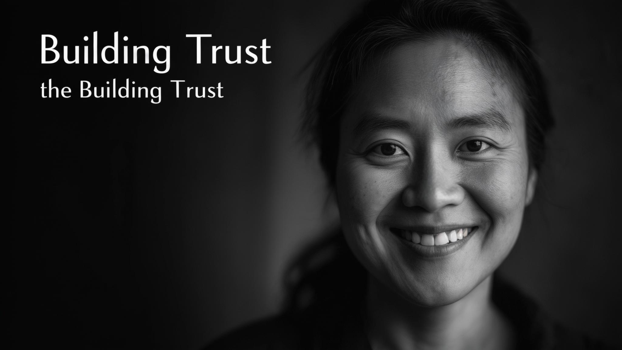 AI generated image: Building Trust Through Consistent Actions