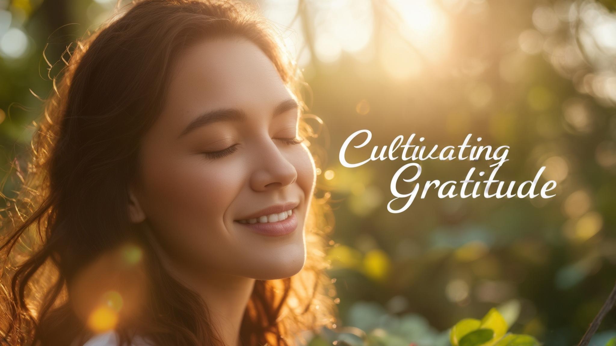 AI generated image: Cultivating Gratitude for Mental Well-Being