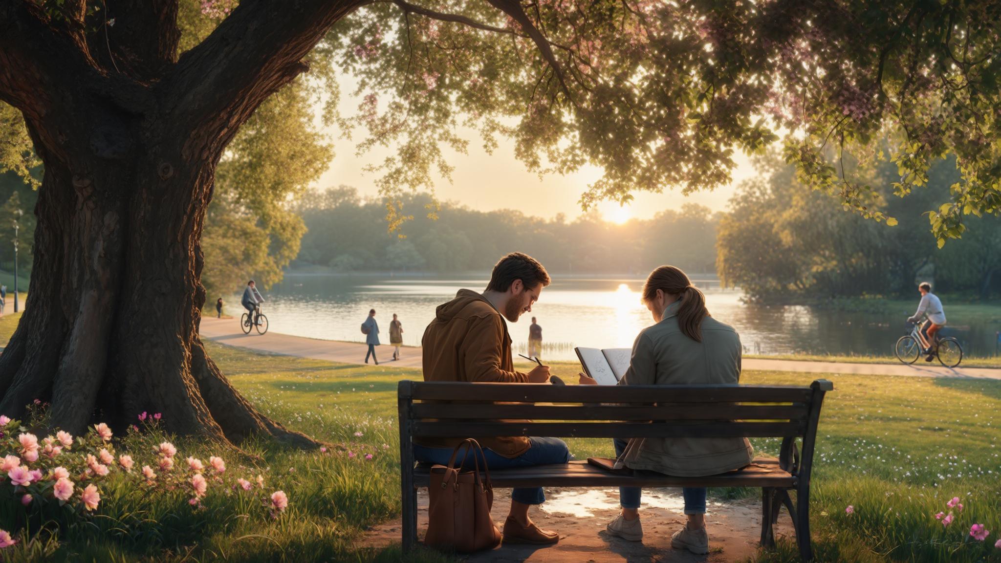 AI generated image: Cultivating Shared Interests for Relationship Growth