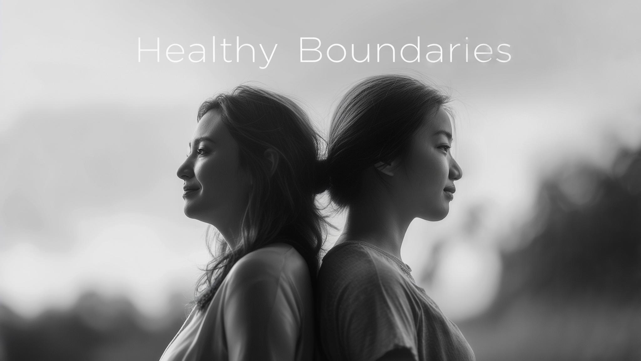 AI generated image: Healthy Boundaries - How to Respect Each Other’s Space
