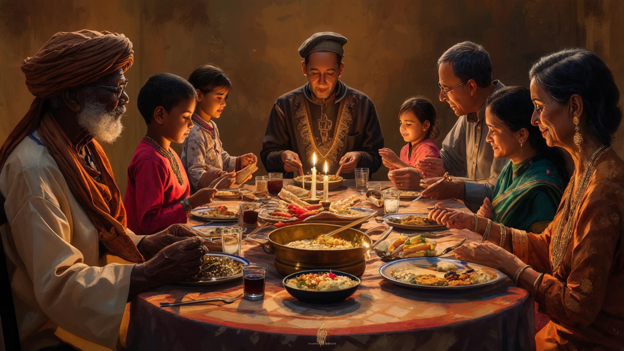 AI generated image: Navigating Cultural Differences Within Families