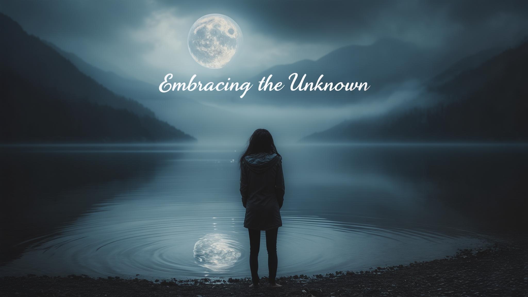 AI generated image: Navigating Existential Anxiety - Finding Meaning in Uncertainty