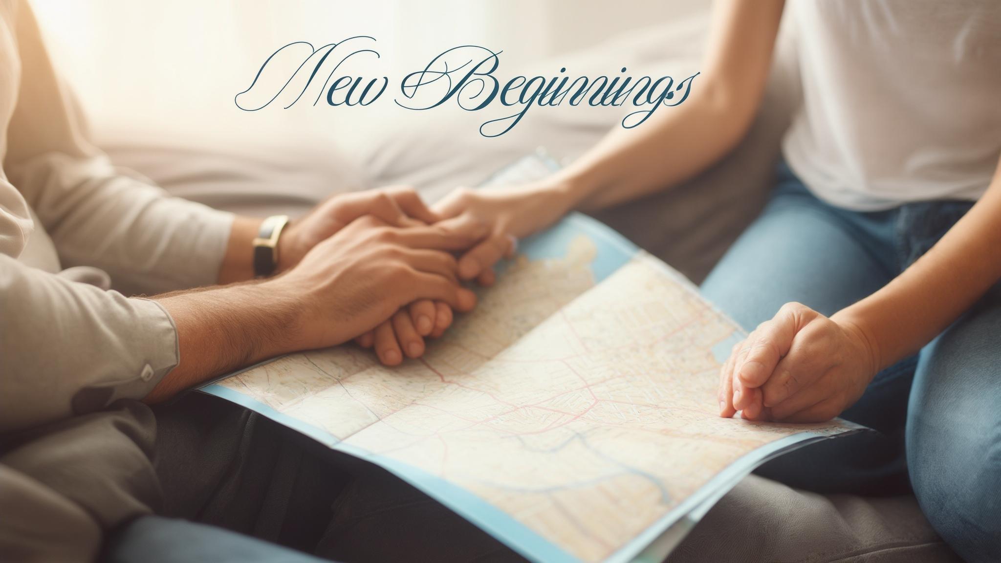 AI generated image: Navigating Major Life Changes Together