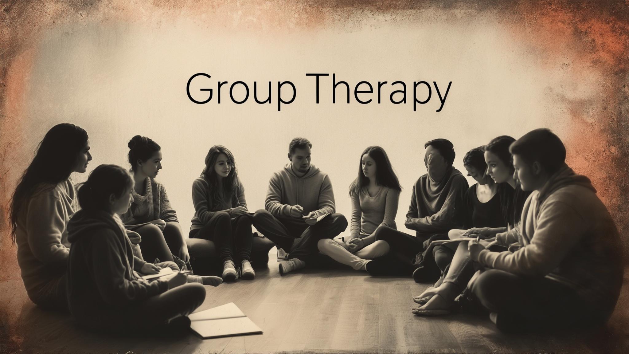 AI generated image: The Benefits of Group Therapy for Young Adults: A Comprehensive Exploration